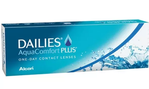 Alcon Dailies AquaComfort Plus контактные линзы однодневные, BC=8,7 d=14,0, D(-4.00), 30 шт.